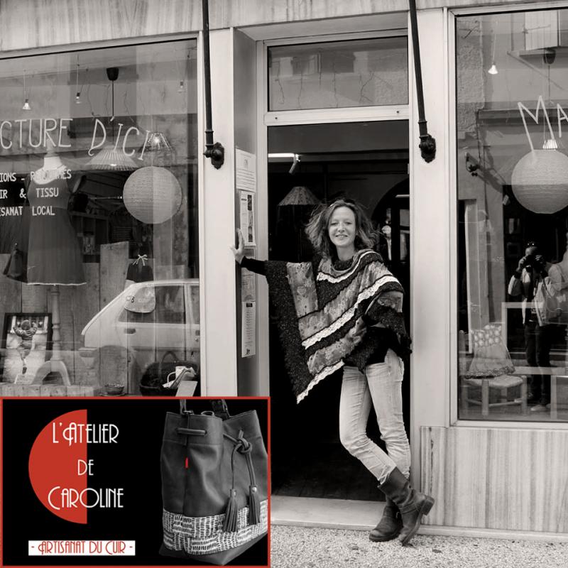 Caroline Verhée artisane du cuir